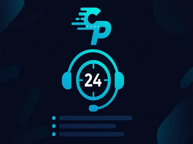 پشتیبانی 24 ساعت سی پی زون