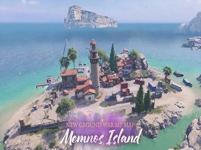 مپ Memnos Island